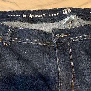 Boot cut jeans from Dress Barn